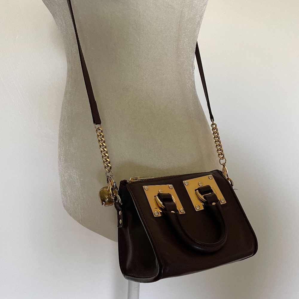 Sophie Hulme Box Albion Crossbody Bag Mini Purse